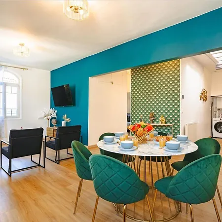 Apartamento Gatsby - Renove Elegant, Hypercentre Saintes, Calme, Fibre, Tv 4k, Netflix *
