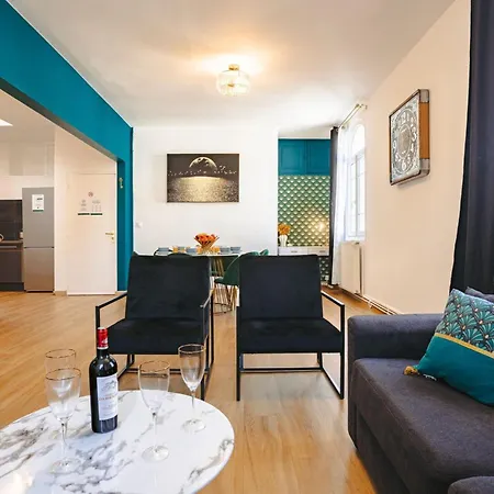 Gatsby - Renove Elegant, Hypercentre Saintes, Calme, Fibre, Tv 4k, Netflix